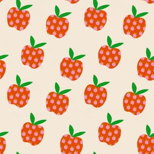 1 Yard Mystic Fable Big Apple Canvas in Natural - Alexia Abegg for Ruby Star Society RS4152 11L