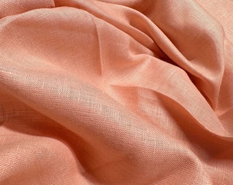 1 Yard Blushing Yarn Dyed Linen OEKO-TEX By Birch Fabrics