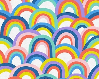 Over the Rainbow by Ampersand Design Studio - Bright Colorway