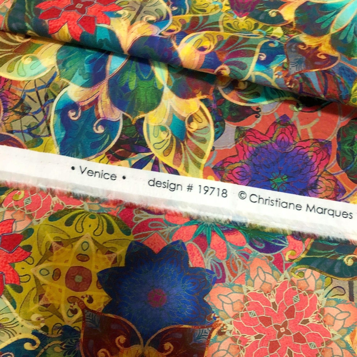 1 Yard Robert Kaufman Venice Floral Quilting Cotton Fabric Etsy