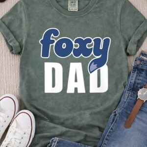 Comfort Colors Foxy Dad Shirt, Nick Wilde Shirt, Disneyland Zootopia 2 Tee, Walt Disneyworld Tee, Nick And Judy Shirt, Disneyland Dad Gift image 2