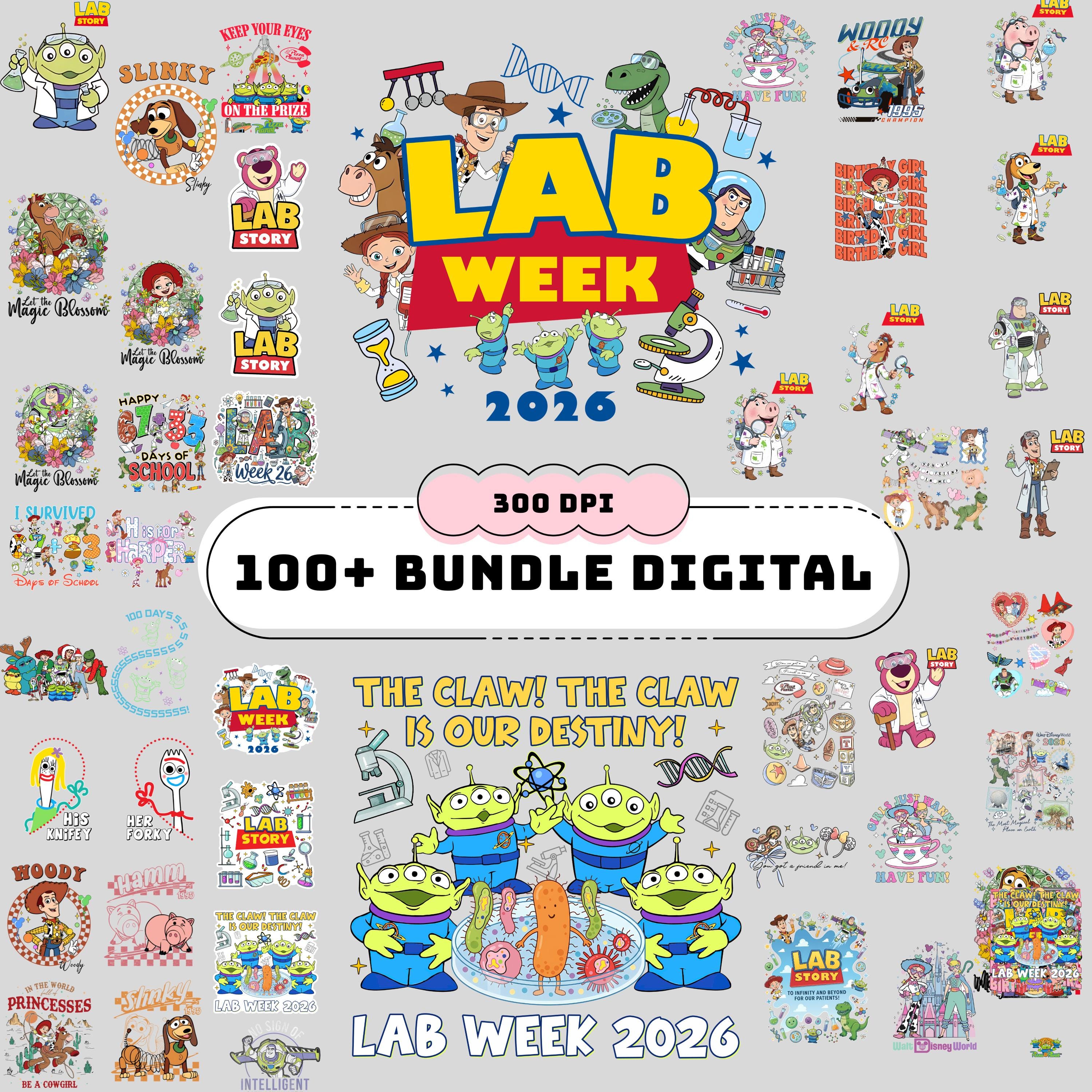 Amazon Lab Week Lab Week PNG Bundle, Medical Lab Tech Group Designs (digital Download ...