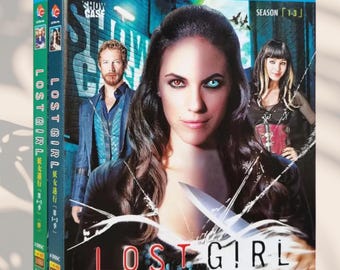 Lost Girl - Série Completa - Temporadas 1 a 5 em Blu-ray | Drama Sobrenatural | Anna Silk | Mídia Física Livre de Região | Conjunto Lacrado com 8 Discos