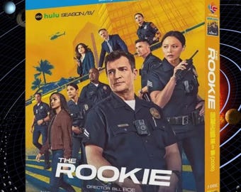 The Rookie Staffel 8 Blu-ray | ABC Hulu Polizei Drama | Region Freie Physische Medien | Brandneues versiegeltes 3 Disc Box Set