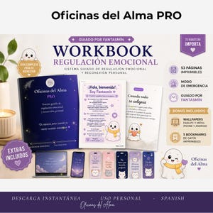 Anxiety Relief Workbook Printable PDF | Emotional Healing Journal | Self Care Workbook | Mental Health | Burnout Recovery | Overthinking