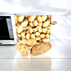 Microwave safe Baked Potato Bag, tater baker,  large potato, multiple potatoes, two sizes