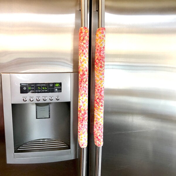 Green - Handmade Cotton Fridge Handle Cover 26