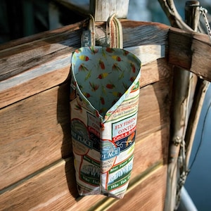 Fischerboot Müllsack, Boot Müllsack, Fischer, wiederverwendbarer Müllsack, hängend, waschbar, Boot reinigen, Fisch