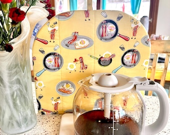 Funda isotérmica para bebidas: Compatible con Bonjour XL, alimentos para el desayuno, tocino y huevos.