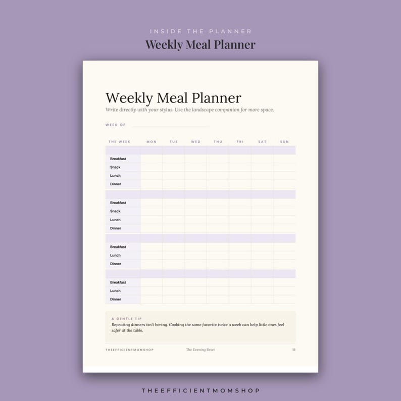 Toddler Bedtime Routine Chart, Kids Visual Schedule, Dinner Meal Plan ...