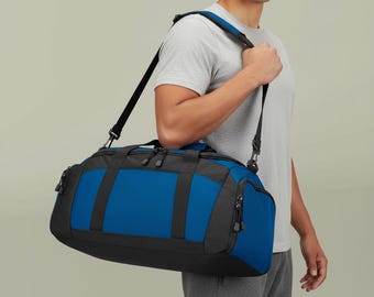 Personalize Gym Bag carry on travel storage bag duffle workout bag fit running Duffle sports bag adjustable strap
