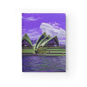 Purple Sydney Opera House Waterfront Journal image 2