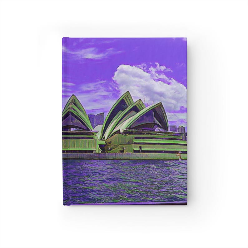 Purple Sydney Opera House Waterfront Journal image 2