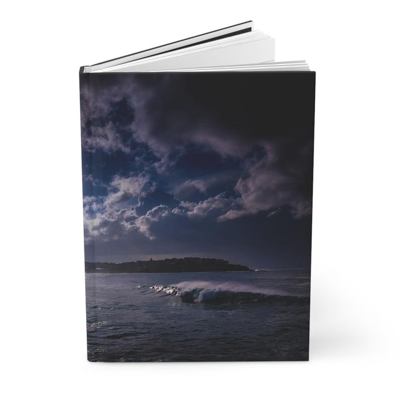 sunlit Bondi Ocean Waves Hardcover Journal image 4