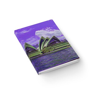 Purple Sydney Opera House Waterfront Journal image 3