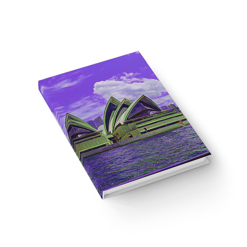 Purple Sydney Opera House Waterfront Journal image 3