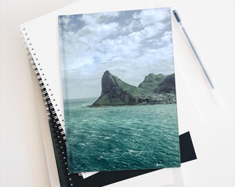 Misty Coastal Chapman's Peak  Mountain and Ocean Landscape Journal