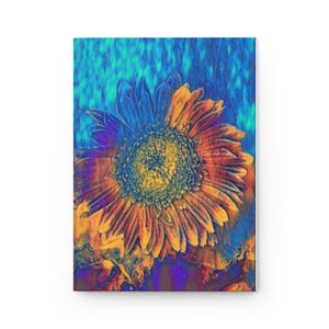Colourful Sunflower Hardcover Journal image 5