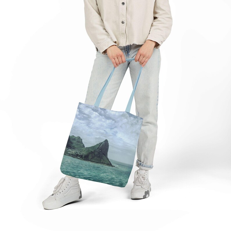 Chapman's Peak Coastal Landscape Tote Bag | South Africa Beach Scene Canvas Bag image 10