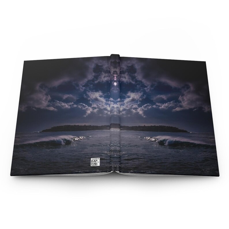 sunlit Bondi Ocean Waves Hardcover Journal image 2