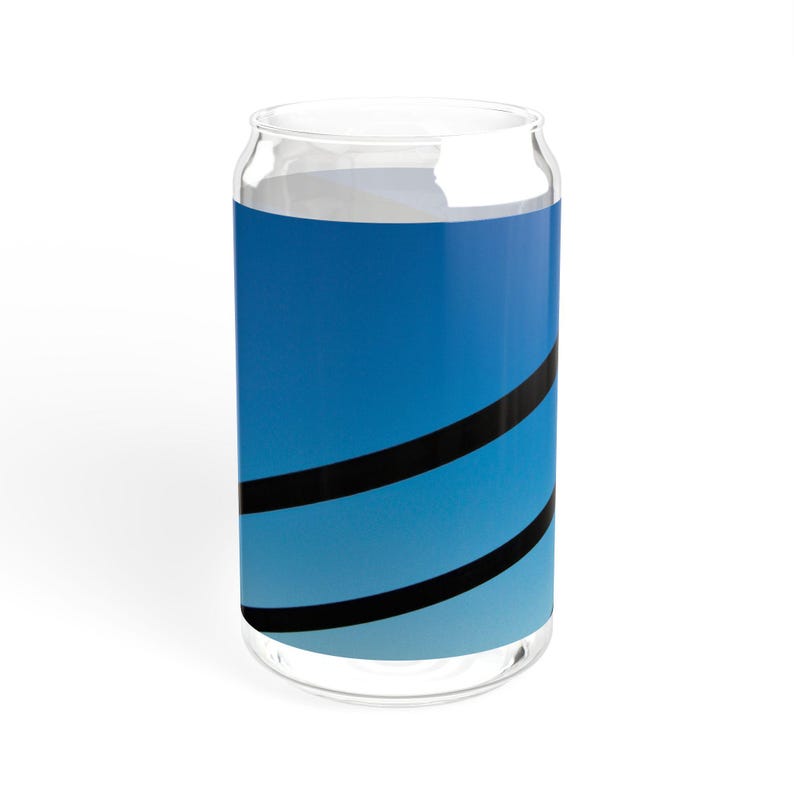 Silhouette Bird on Wires Sipper Glass | 16oz image 11