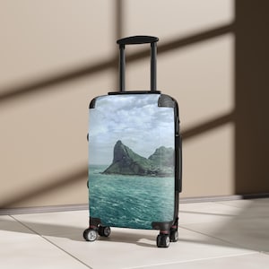 Chapman's Peak Seascape Suitcase | Seascape Luggage Cover, Travel Accessory image 6