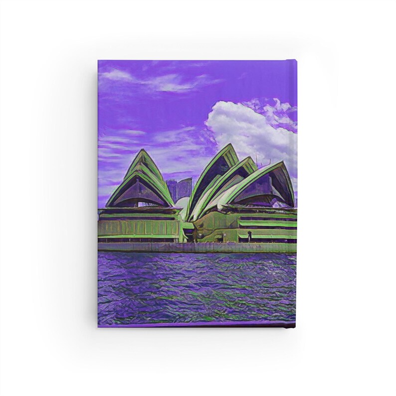 Purple Sydney Opera House Waterfront Journal image 4