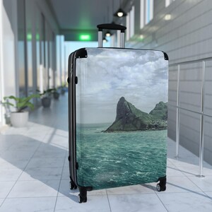 Chapman's Peak Seascape Suitcase | Seascape Luggage Cover, Travel Accessory image 8
