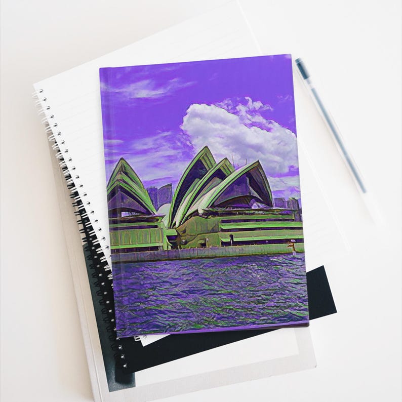 Purple Sydney Opera House Waterfront Journal