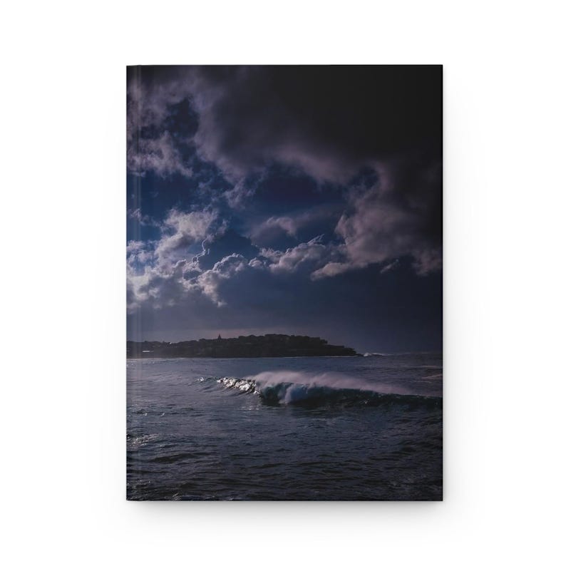 sunlit Bondi Ocean Waves Hardcover Journal image 5