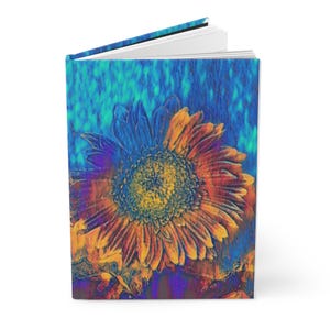 Colourful Sunflower Hardcover Journal image 4