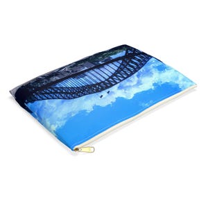 Estuche para accesorios del Puente del Puerto de Sídney / Estuche de viaje con cremallera con paisajes emblemáticos imagen 7