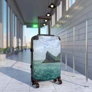 Chapman's Peak Seascape Suitcase | Seascape Luggage Cover, Travel Accessory image 9