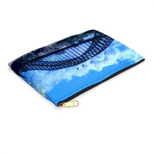 Estuche para accesorios del Puente del Puerto de Sídney / Estuche de viaje con cremallera con paisajes emblemáticos imagen 8