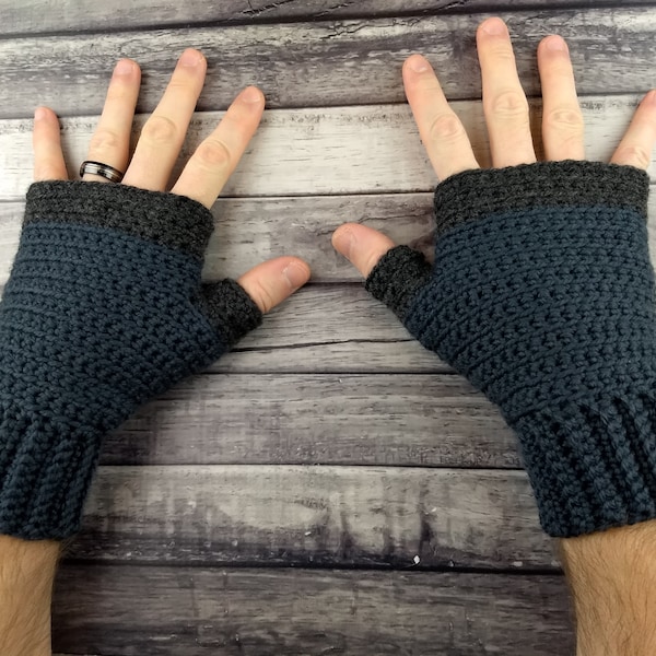 Oliver Men's Fingerless Gloves