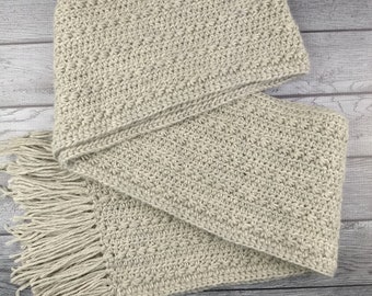 Stella Scarf Crochet Pattern | Star Stitch Crochet Scarf Pattern | Women's Scarf Crochet Pattern