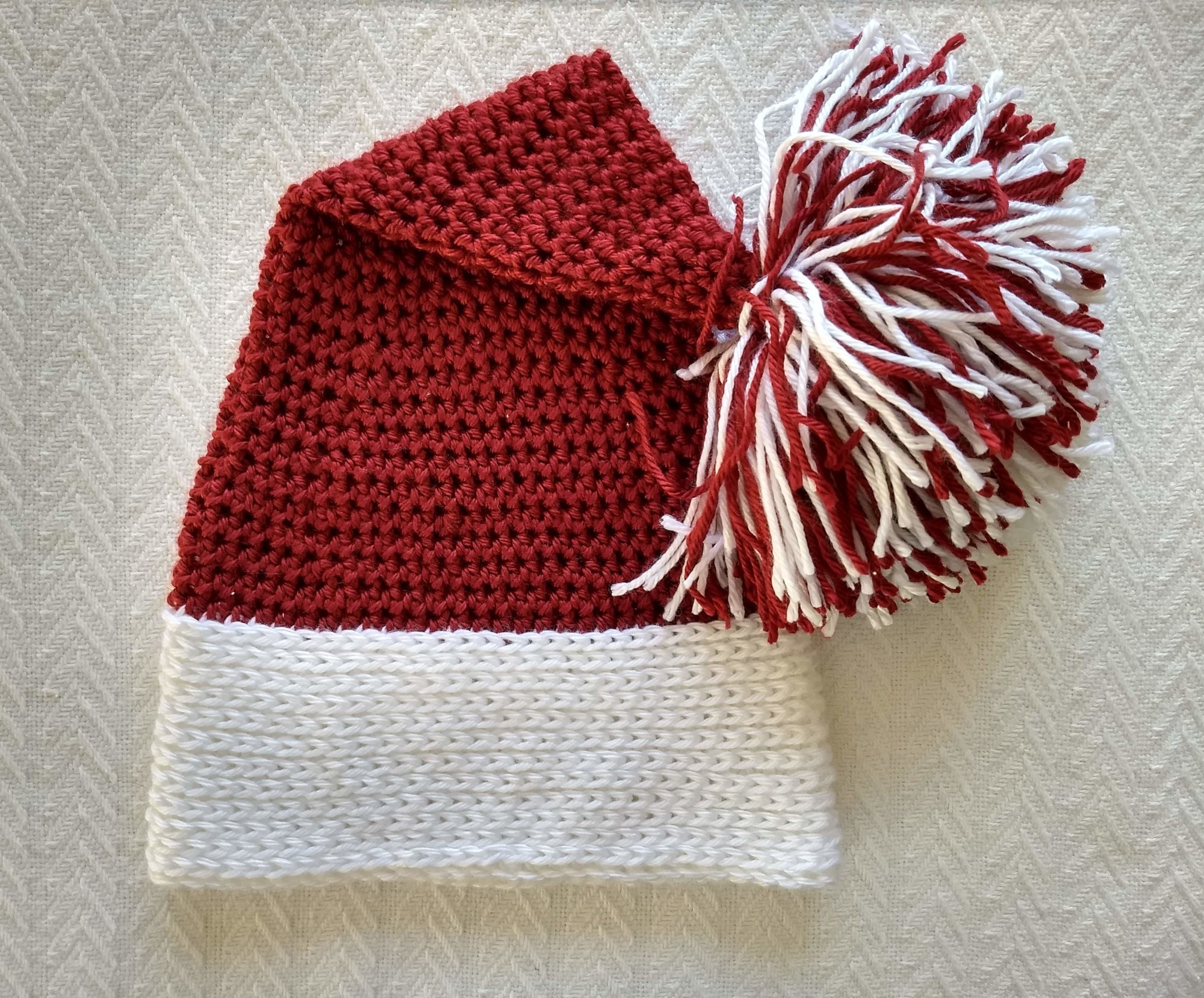 30 Santa Hat Crochet Patterns for Festive Photos, Costumes, and Cozy Holiday Makes 29 Santa Hat, Elf Hat, and Stocking Cap Crochet Pattern