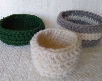 Quick Crochet Baskets Pattern | Easy Baskets Crochet Pattern