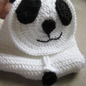 Virkmönster - Panda Ryggsäck Småbarn Barn
