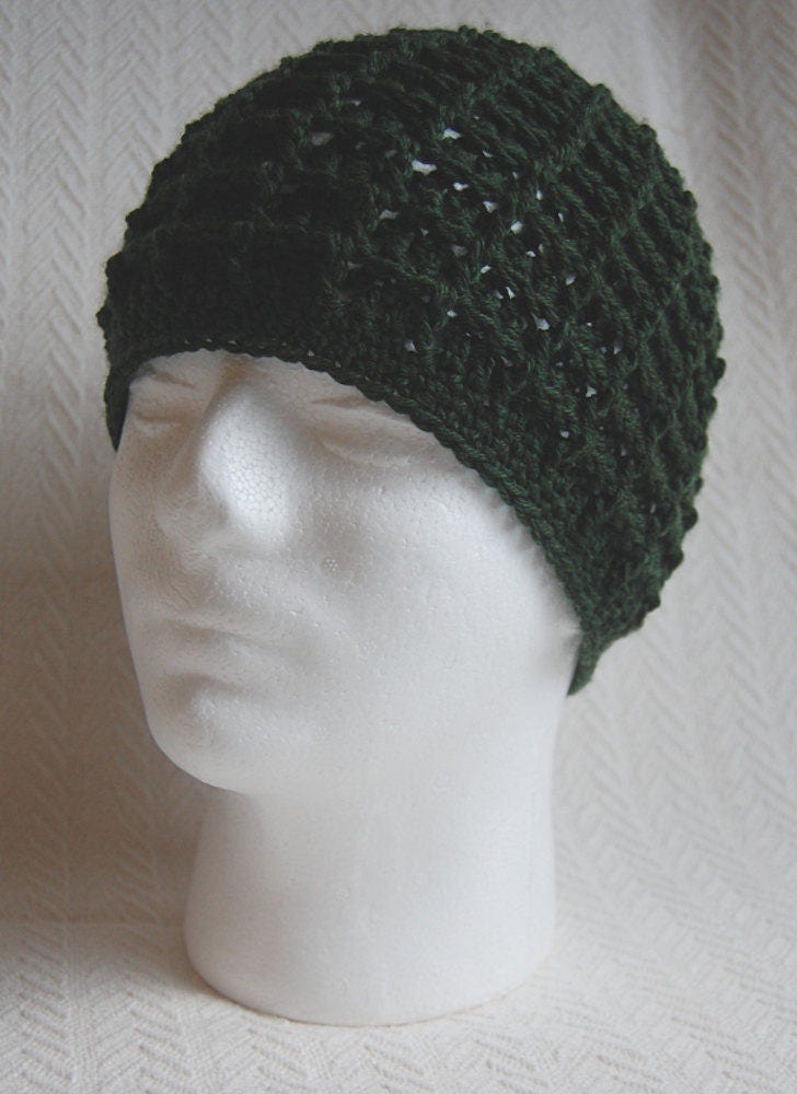 Men's Waffle Hat Crochet Pattern - Etsy