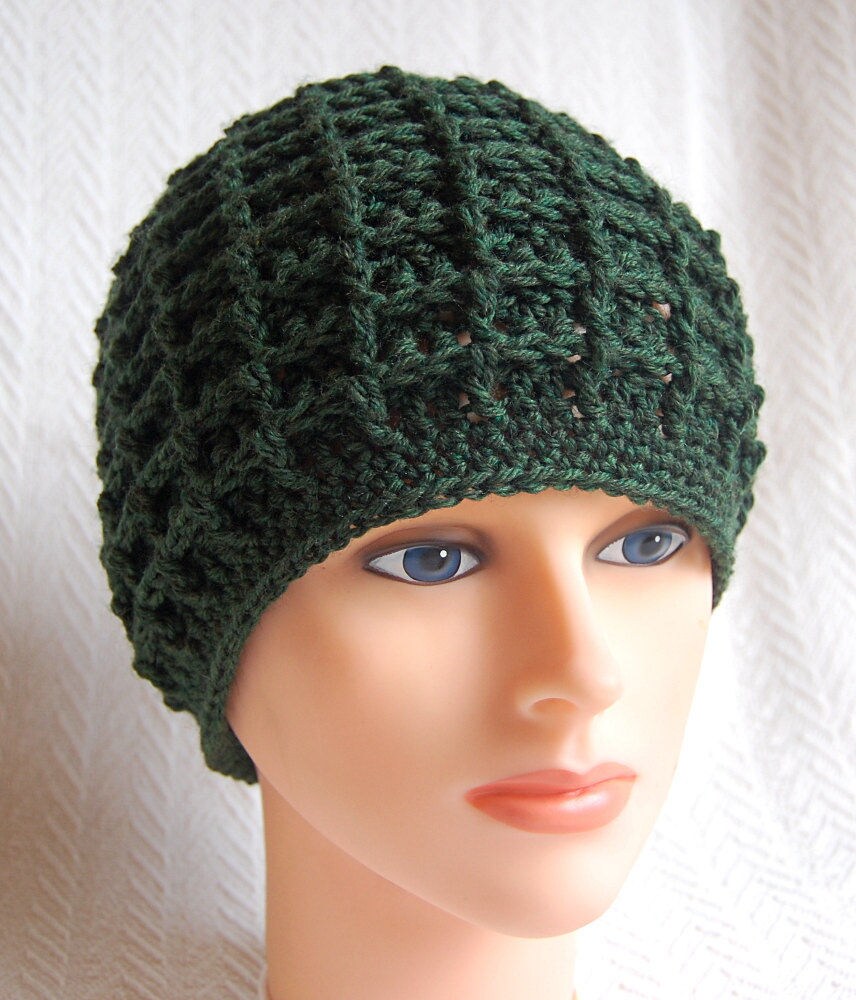Waffle Hat Crochet Pattern - Etsy