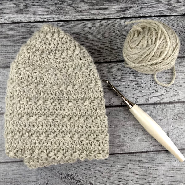 Stella Hat Crochet Pattern | Women's Crochet Hat Pattern | Star Stitch Crochet Pattern