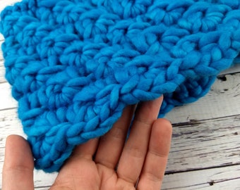 Broomstick Lace Chunky Neckwarmer Crochet Pattern