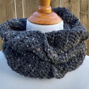 Dunes Cowl Crochet Pattern plus Scarf Crochet Pattern | Men&#39;s Crochet Scarf Pattern | Women&#39;s Crochet Scarf Pattern