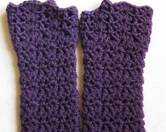 Fingerless Glove Crochet Pattern - Kait's Shells Fingerless Gloves