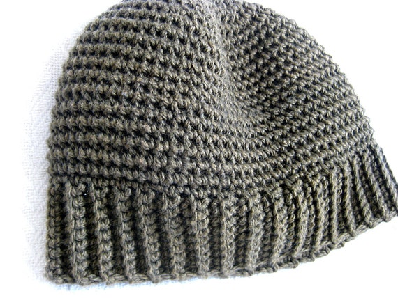 Men's Thermal Hat Crochet Pattern - Etsy
