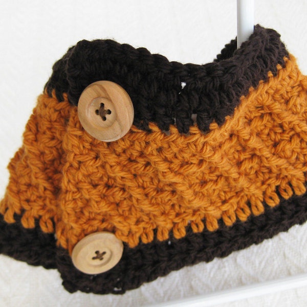 Crochet Pattern - Spiral Neckwarmer