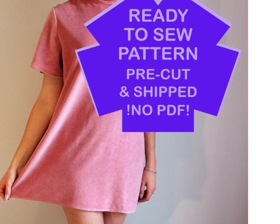 Pre Cut Dress Kit - Etsy Ireland