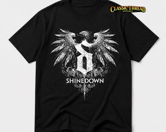 Signed Shinedown Electric Guitar, Custom 'my Monsters Are Real' Art,  Attention Attention Tour - Etsy