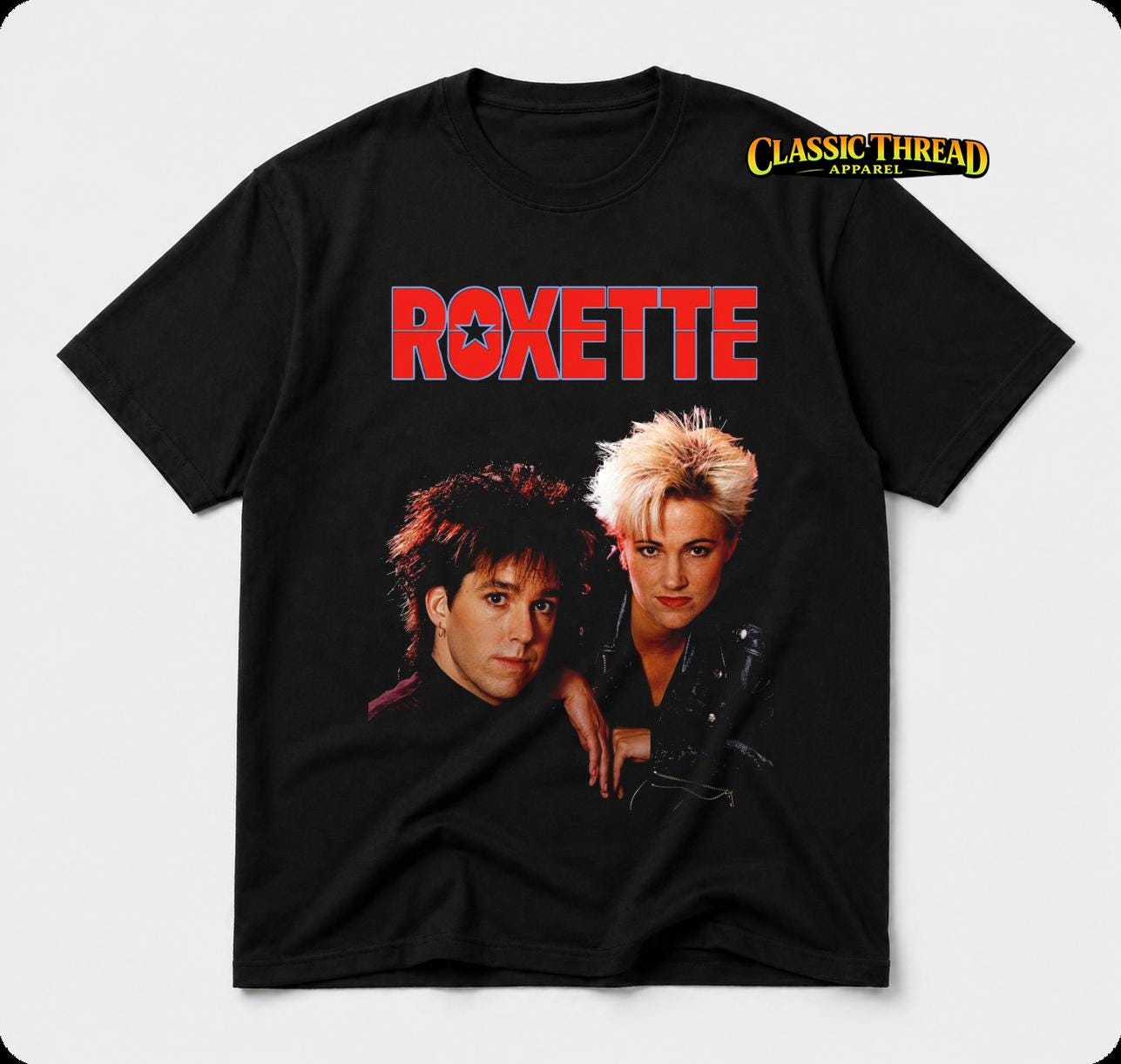 Roxette tshirt - Etsy 日本